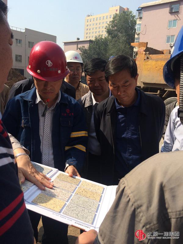 耿彦波市长调研二十七中学项目