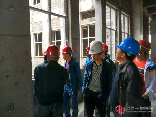 三分公司承建的孝义市市民服务中心项目顺利通过主体验收